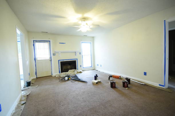 The Living Room Under Construction