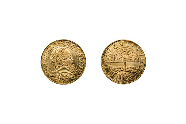 istock Hungarian rare historical medallion ancient coin 1457138565