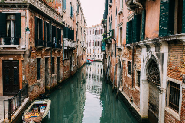 istock Venice canal stock photo 1457148962