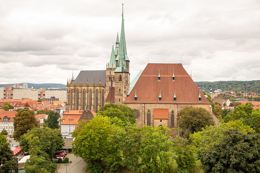 Erfurt, Cathedral and St. Sever's Church