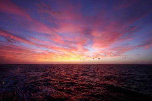 istock Sunrise at sea 1457154438