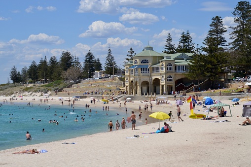 Famous Australian beach