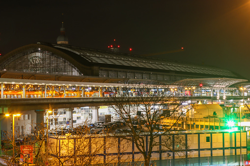 Night photos in Cologne and train station