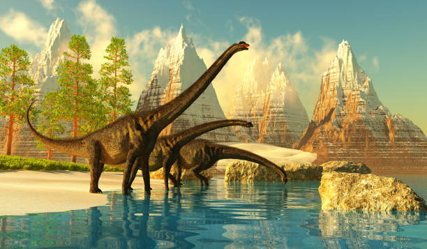 istock Sauroposeidon Tall Giants 1457213522