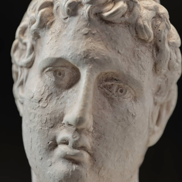 istock A bust of a  young man - ancient Greece 1457220034