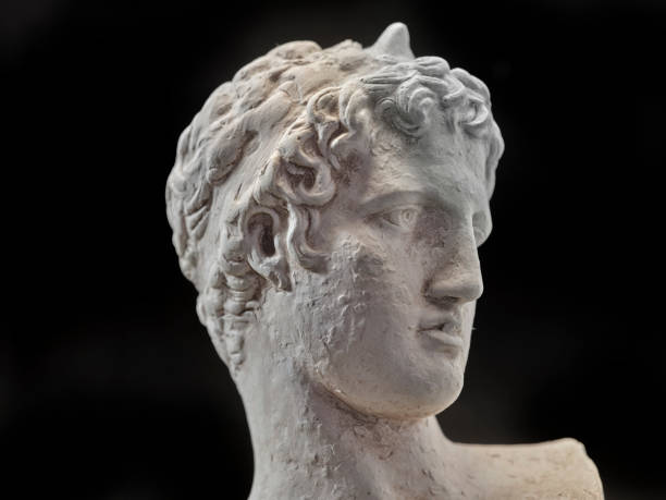 istock A bust of a  young man - ancient Greece 1457220076