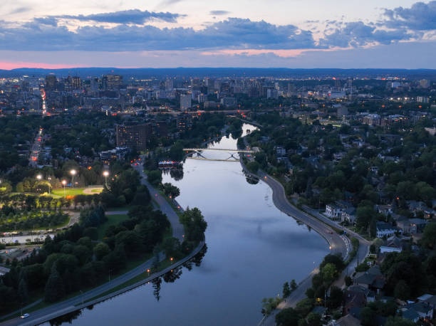 istock Sunset Rideau River In downtown Ottawa 1457229416