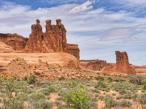 istock Red Rock Formation, Arches National Park, Utah 1457233905