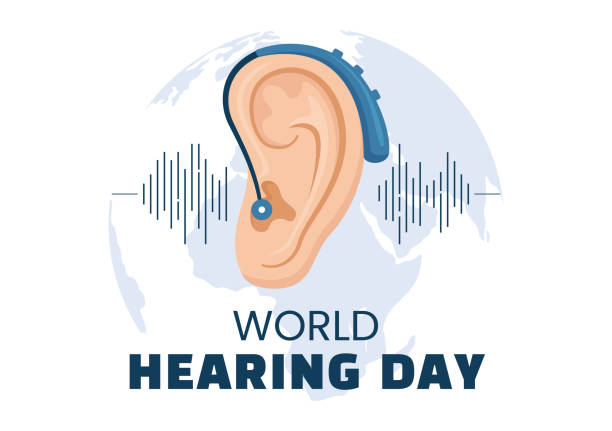istock World Hearing Day Illustration to Raise Awareness on How to Prevent Deafness for Web Banner or Landing Page in Flat Cartoon Hand Drawn Templates 1457243203