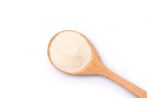 istock Collagen or milk protein powder 1457243254