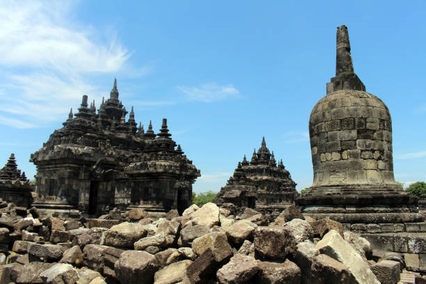 istock Conservation of Plaosan Buddhist temple complex in Java. Taken in July 2022. 1457244789