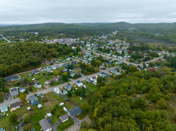 istock Aerial townscape Barry's Bay,Ontario , Canada 1457245372