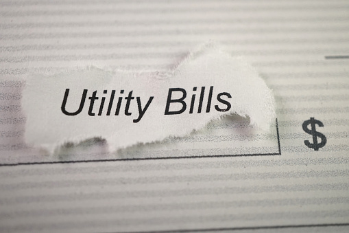 concept of utility bill