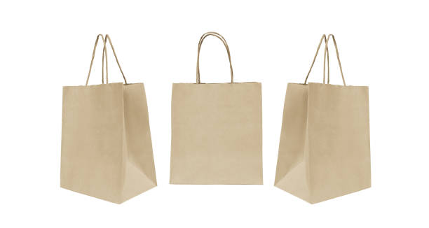 istock folded paper bag with handles isolated on white background 1457255695