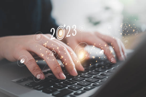 istock AI chip, new technology bigdata and business design concept for new year target. 1457255749