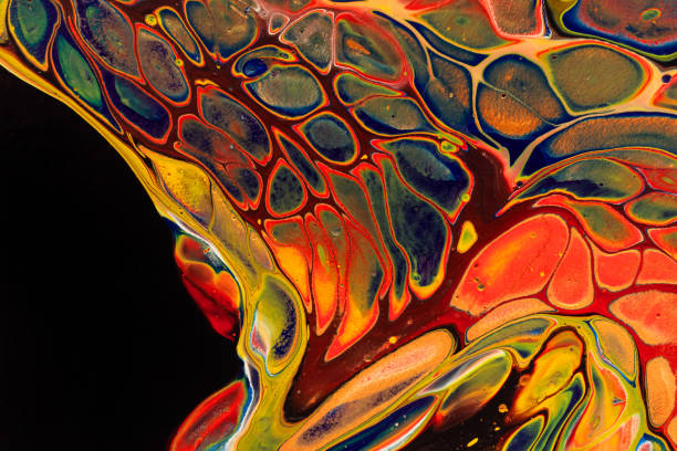 istock Abstract Fluid Art Painting 1457258778