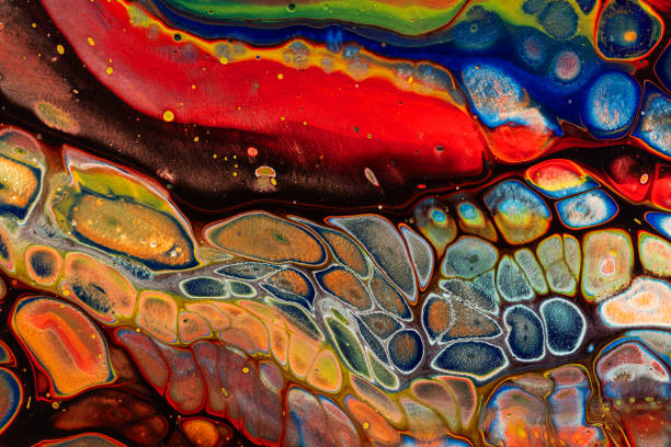 istock Abstract Fluid Art Painting 1457258779