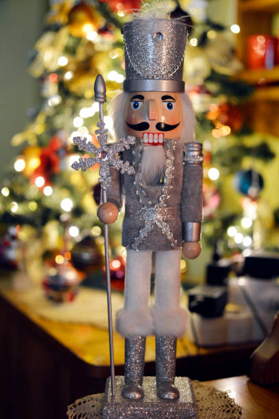 istock wooden colorful Christmas Nutcrackers toys 1457268761
