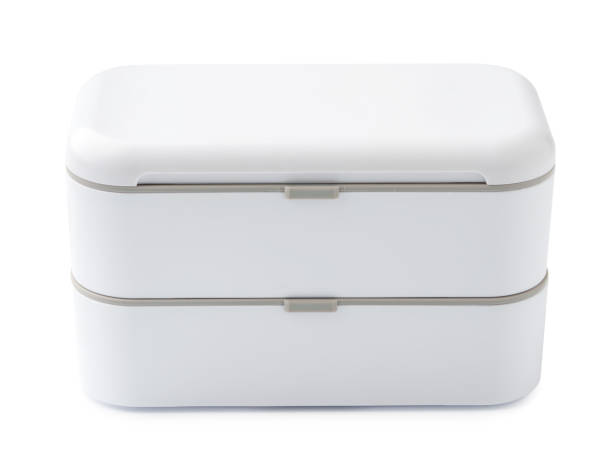 istock White plastic food container isolated on white background 1457288972