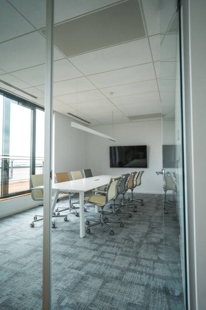 istock Large Meeting Room With a Patio 1457297896