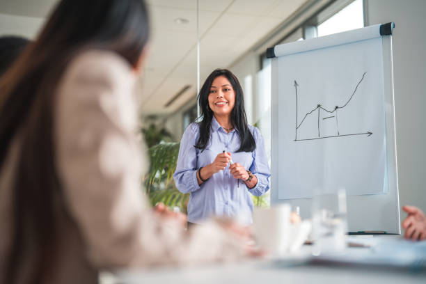 istock Smart and Successful  Central American Female CEO 1457297966