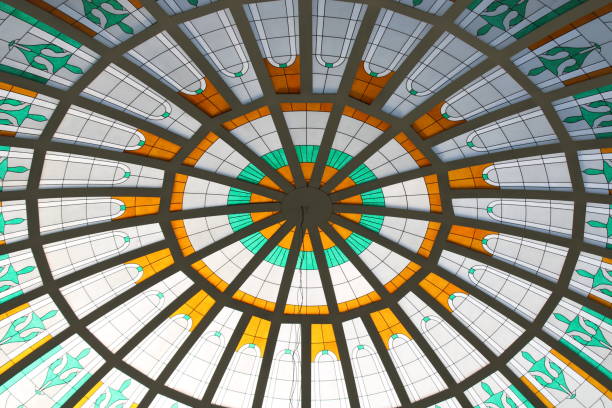Modern Complicated Architecture on Mall of Istanbul shopping mall ,Istanbul Turkey