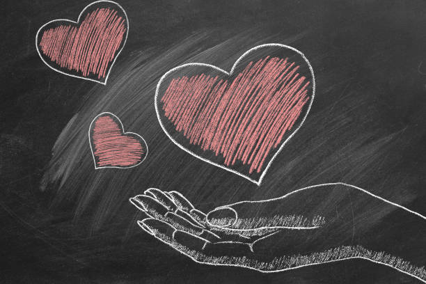 istock I Love You. Take my heart. 1457333494