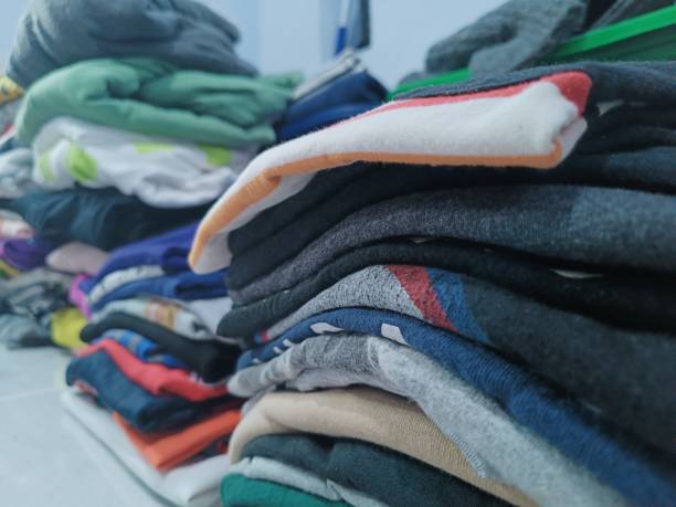 istock Pile Of Shirts 1457334787