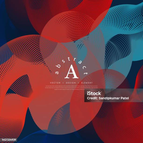 Dynamic Circle Pattern Dynamic Circle Shape Abstract Modern Graphic Element Stock Illustration ...