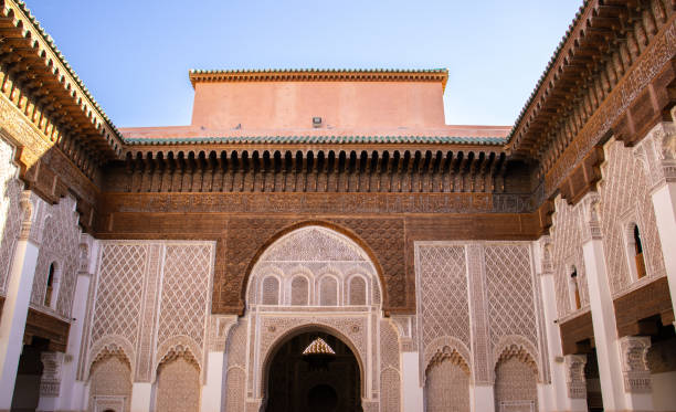 istock Ali Ben Youssef Medersa (Madrasa) 1457342786
