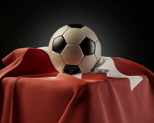 istock Soccer Ball And Switzerland Flag 1457346545
