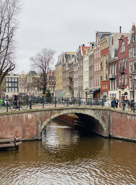 istock A canal in a city 1457347089