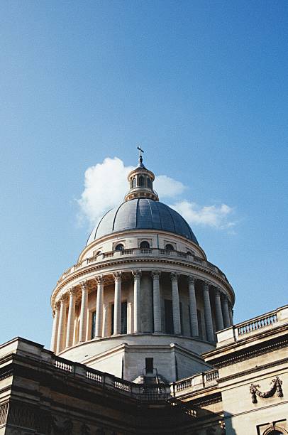 istock Pantheon in Paris with a beautiful blue sky 1457352779
