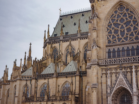 New Cathedral or Cathedral of Immaculate Conception of Blessed Virgin Mary is Catholic church in honor of feast of the Immaculate Conception of Virgin Mary. Linz is the third largest city of Austria.