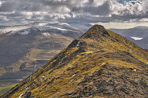 This is the view looking towards Clough Head and Thirlmere