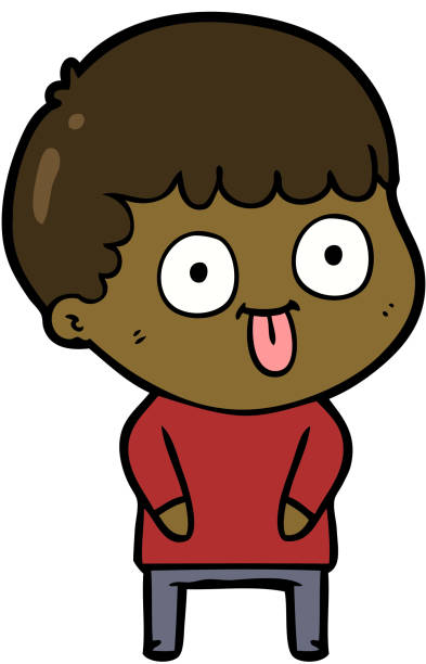 ilustrações de stock, clip art, desenhos animados e ícones de cartoon dumb kid - unintelligent