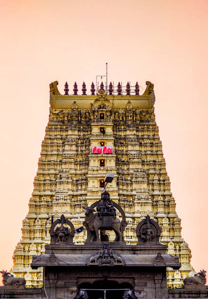 istock Image of Indian Temple in Rameshwaram 1457373012