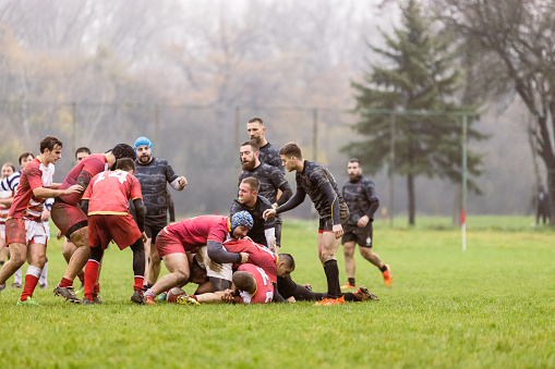 Rugby game