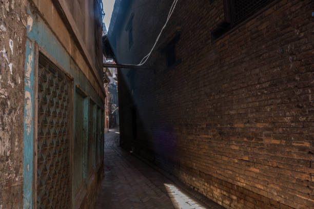 Alley way in Kathmandu old town, Nepal