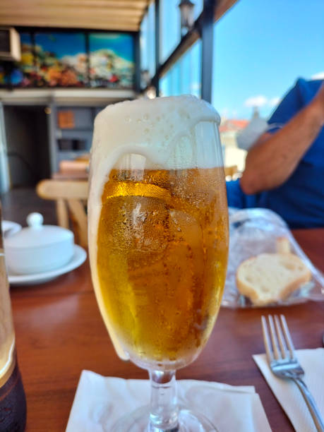 istock Glass of cold beer 1457383780