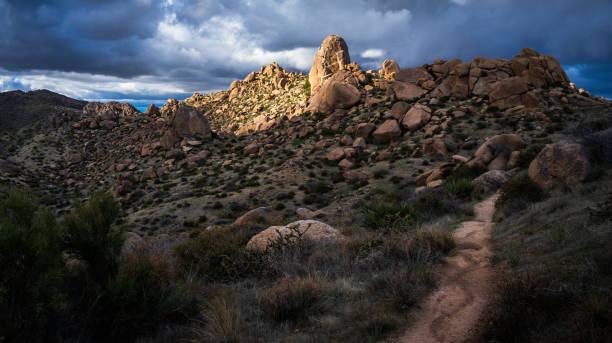 istock Tom's Thumb illuminated by dramatic light in the McDowell Mountains 1457391110