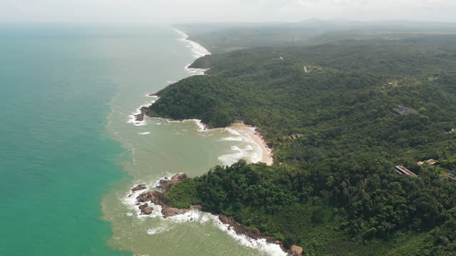 4k Aerial Video - Itacaré beach Bahia