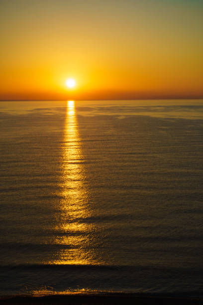 istock Sunrise over sea. Morning seascape. 1457395634