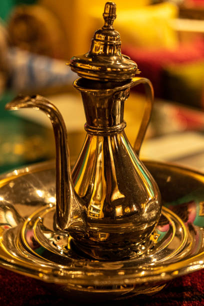 istock Aladin golden lamp 1457415442