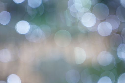 White light bokeh Abstract background