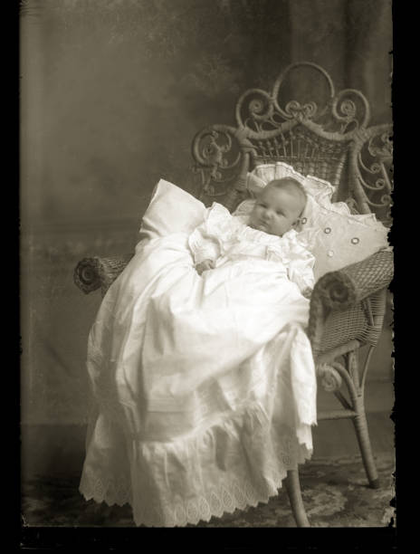 istock Portrait of a Victorian-era Baby, Circa 1890 1457420830
