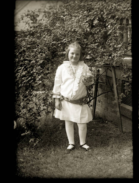 istock Portrait of a young, Victorian-era, Woman, Circa 1890 1457420934
