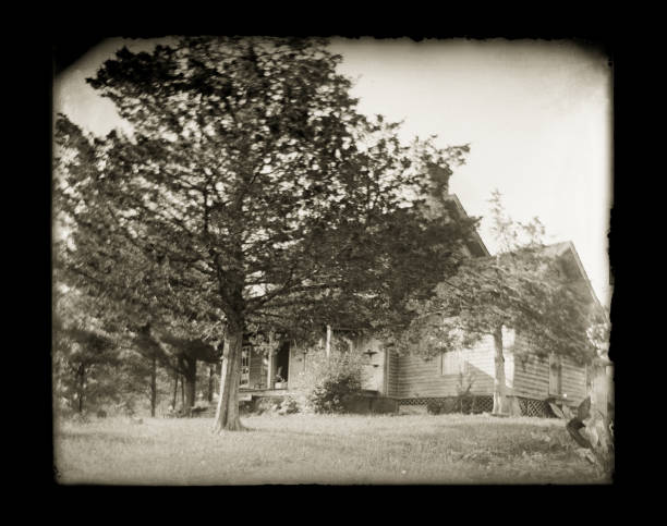 istock Farm and Farmhouse, Circa 1890 1457421288