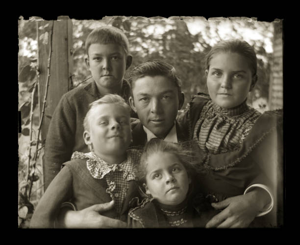 istock Victorian Family Portrait, Circa 1890 1457422072