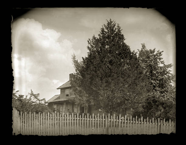 istock Farm and Farmhouse, Circa 1890 1457422547